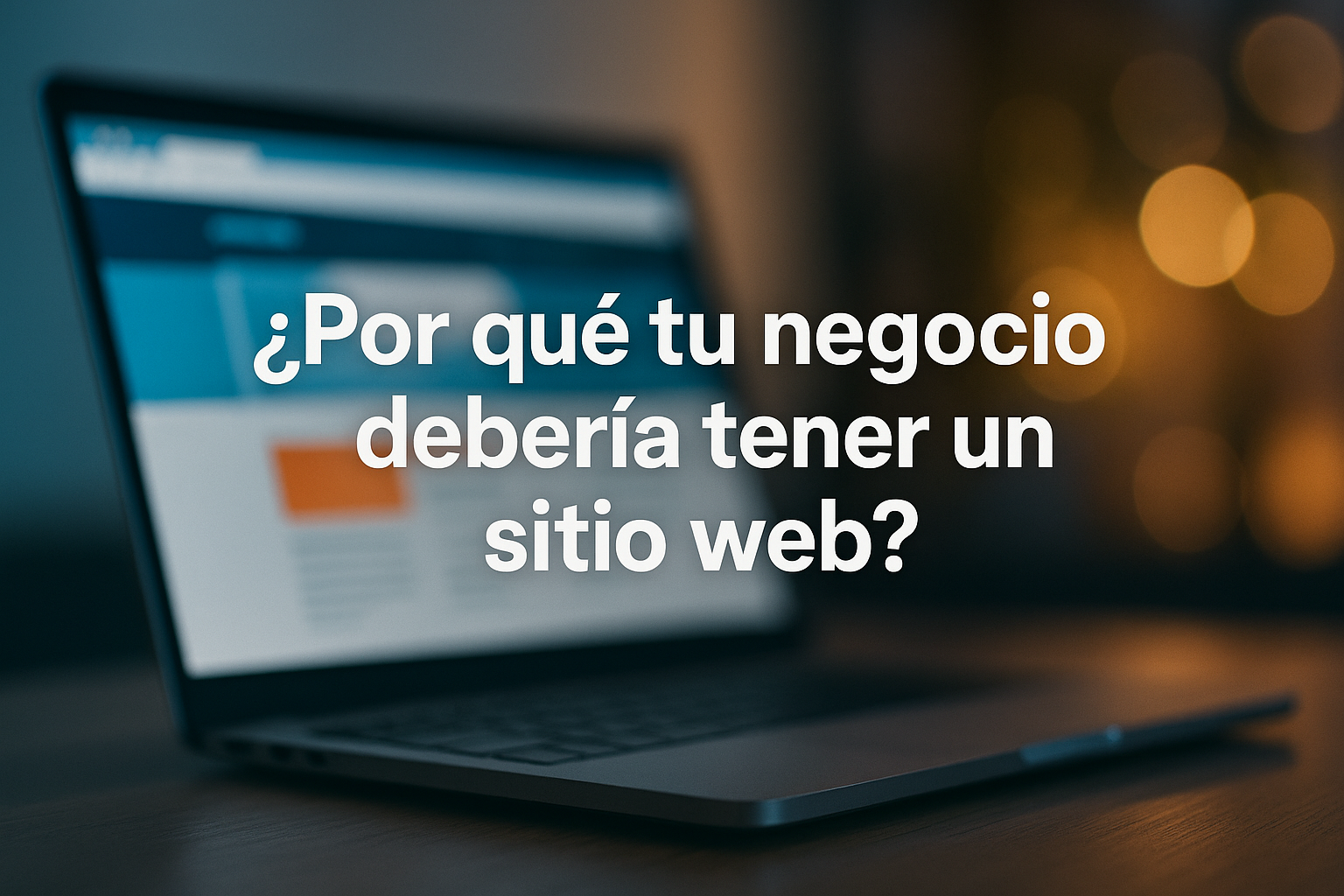 5 señales de que tu negocio necesita una página web