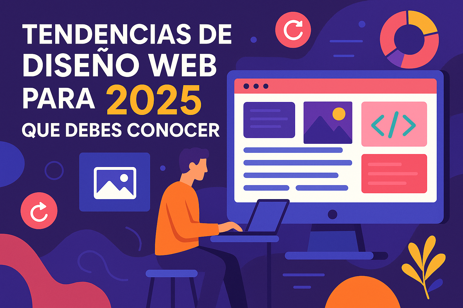Tendencias de diseño web para 2025 que deberías conocer